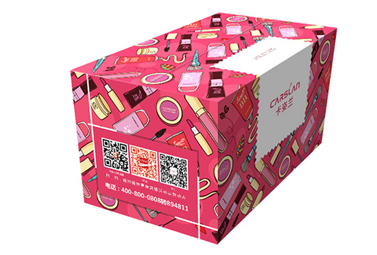 時（shí）尚彩妝化妝品紙箱 化妝（zhuāng）品印刷彩箱包裝訂做